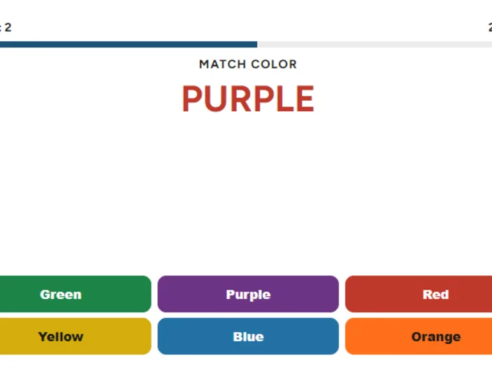 Try Stroop — play the demo